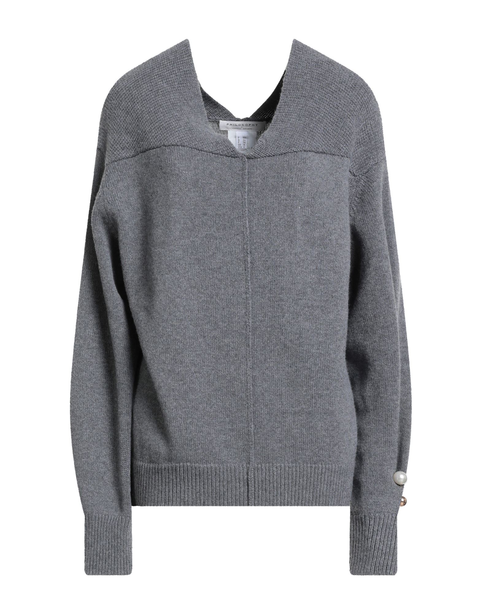 PHILOSOPHY di LORENZO SERAFINI Pullover Damen Grau von PHILOSOPHY di LORENZO SERAFINI