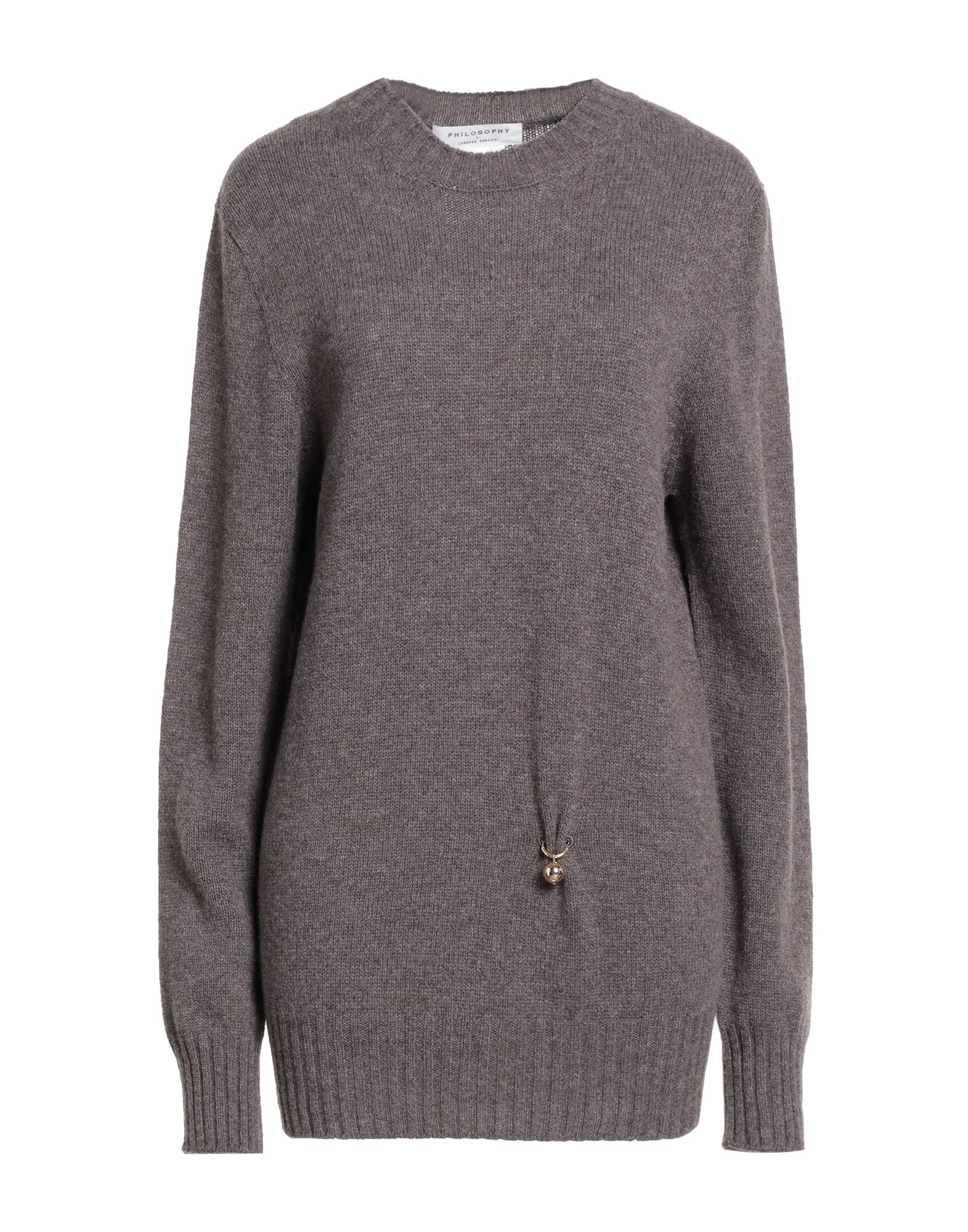 PHILOSOPHY di LORENZO SERAFINI Pullover Damen Maulwurfsgrau von PHILOSOPHY di LORENZO SERAFINI