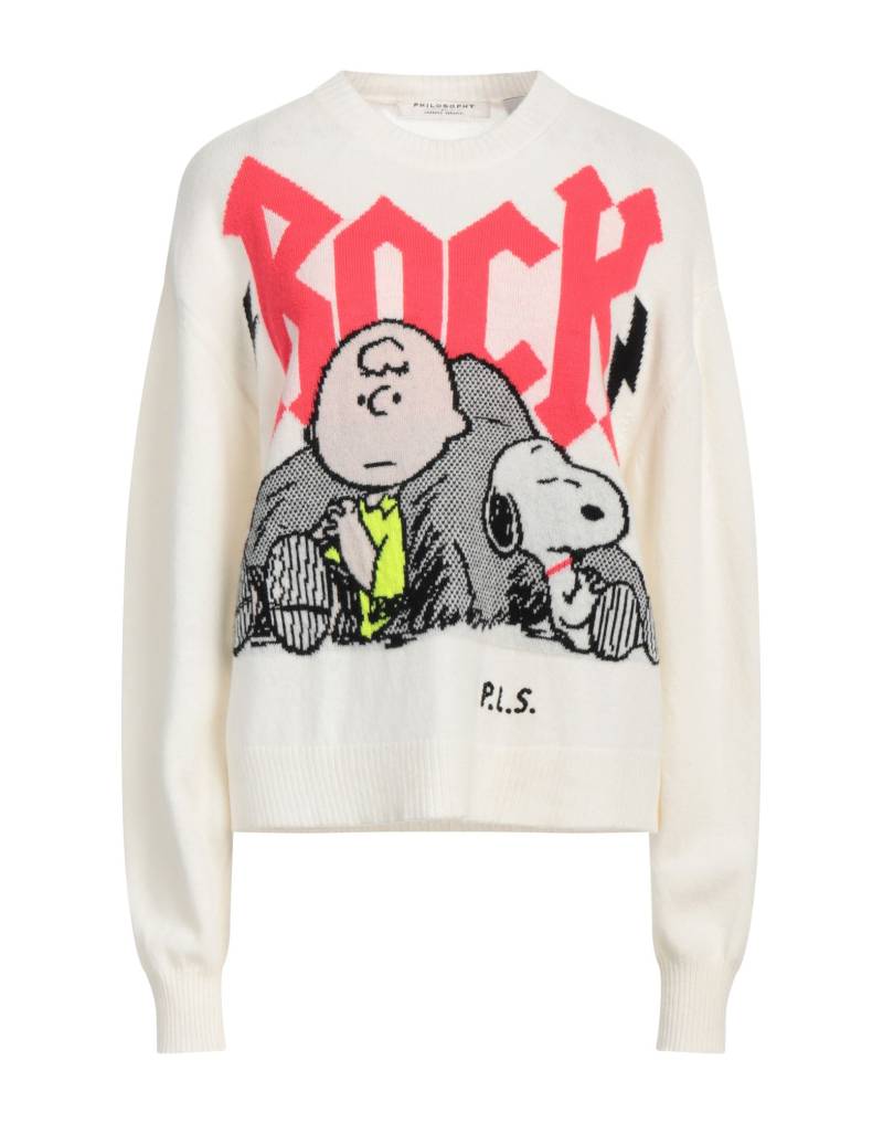 PHILOSOPHY di LORENZO SERAFINI Pullover Damen Off white von PHILOSOPHY di LORENZO SERAFINI