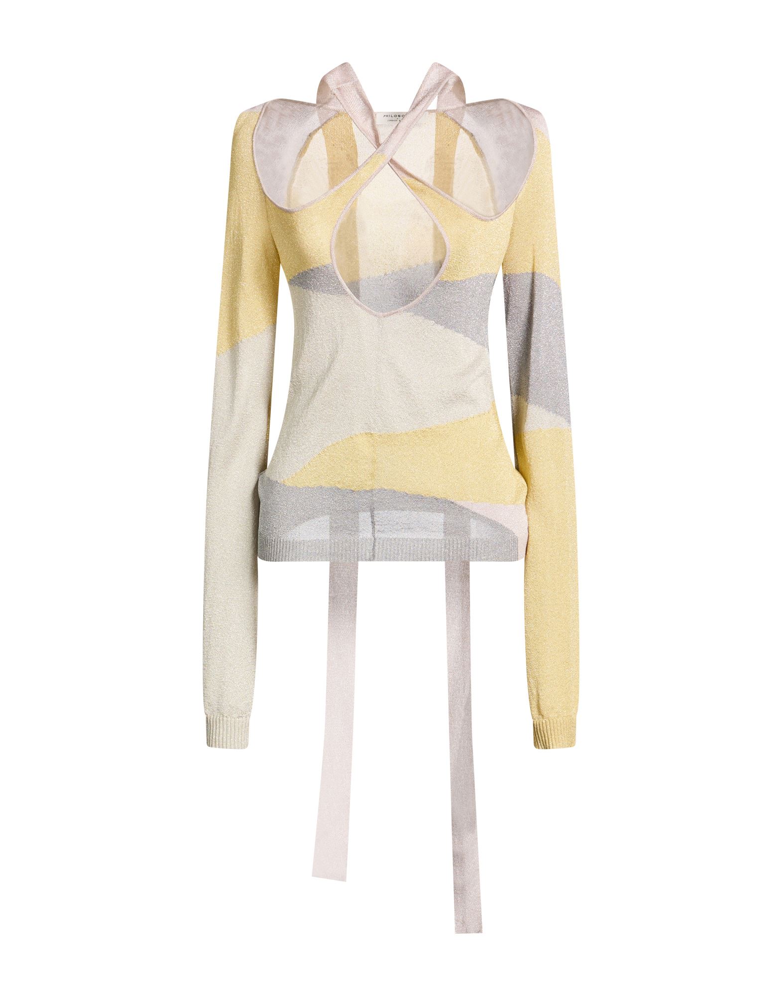 PHILOSOPHY di LORENZO SERAFINI Pullover Damen Pastellgelb von PHILOSOPHY di LORENZO SERAFINI