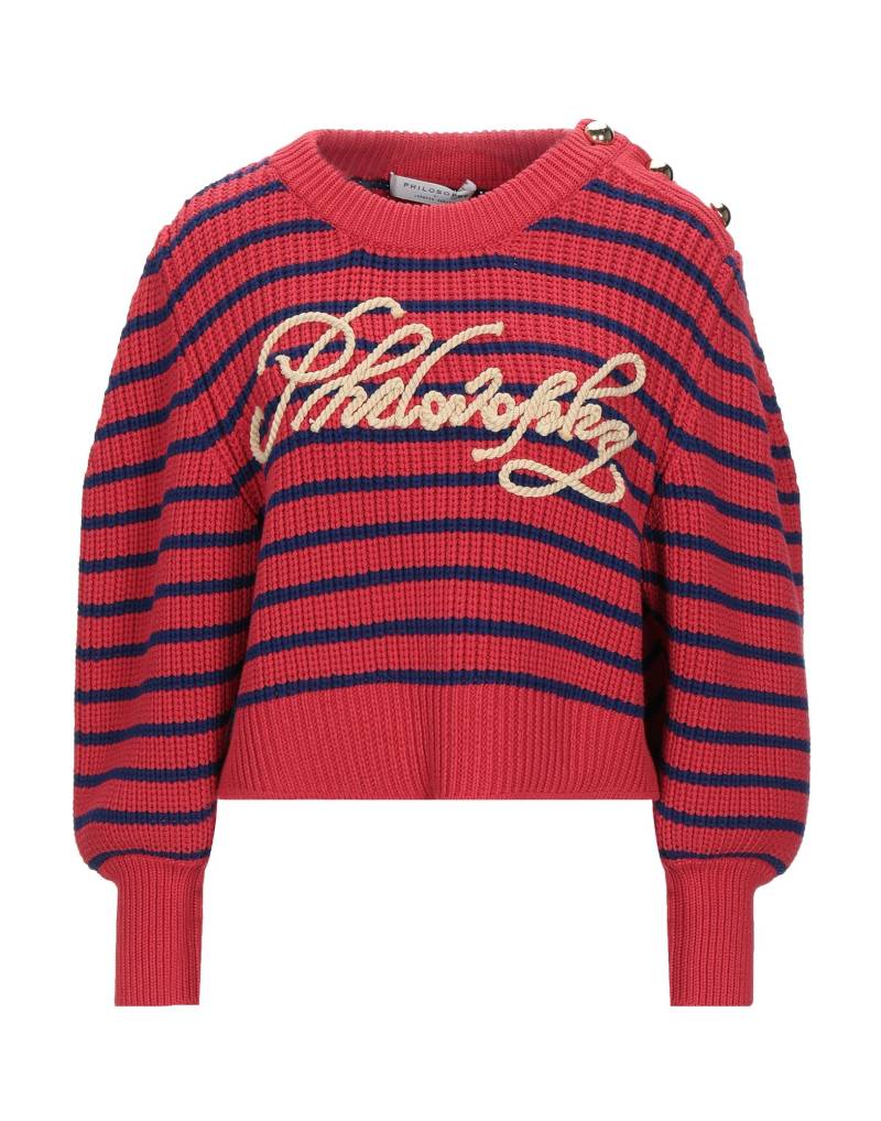 PHILOSOPHY di LORENZO SERAFINI Pullover Damen Rot von PHILOSOPHY di LORENZO SERAFINI