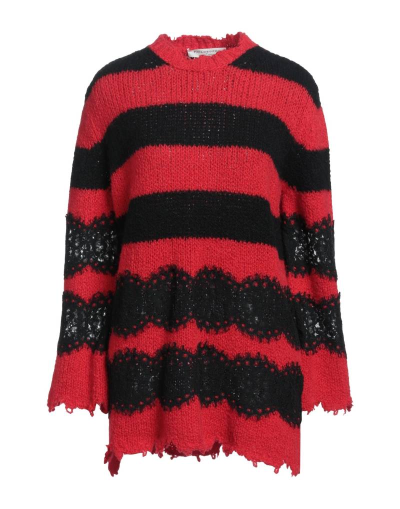 PHILOSOPHY di LORENZO SERAFINI Pullover Damen Rot von PHILOSOPHY di LORENZO SERAFINI