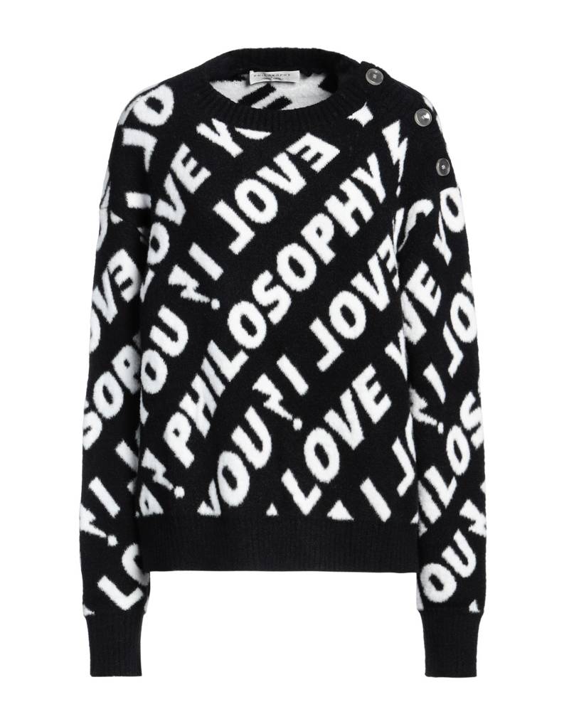 PHILOSOPHY di LORENZO SERAFINI Pullover Damen Schwarz von PHILOSOPHY di LORENZO SERAFINI