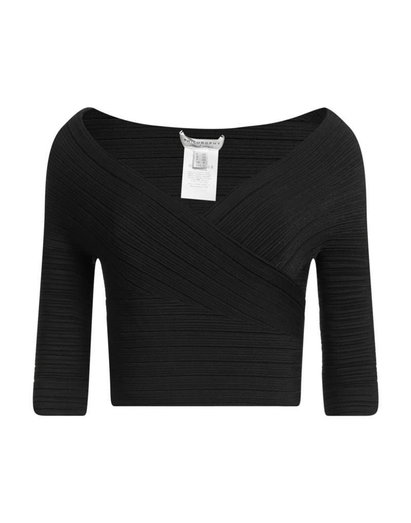 PHILOSOPHY di LORENZO SERAFINI Pullover Damen Schwarz von PHILOSOPHY di LORENZO SERAFINI