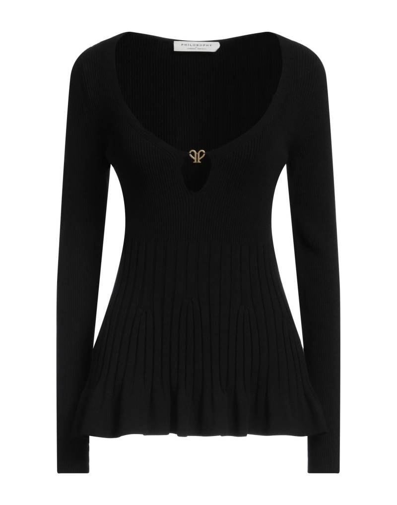 PHILOSOPHY di LORENZO SERAFINI Pullover Damen Schwarz von PHILOSOPHY di LORENZO SERAFINI
