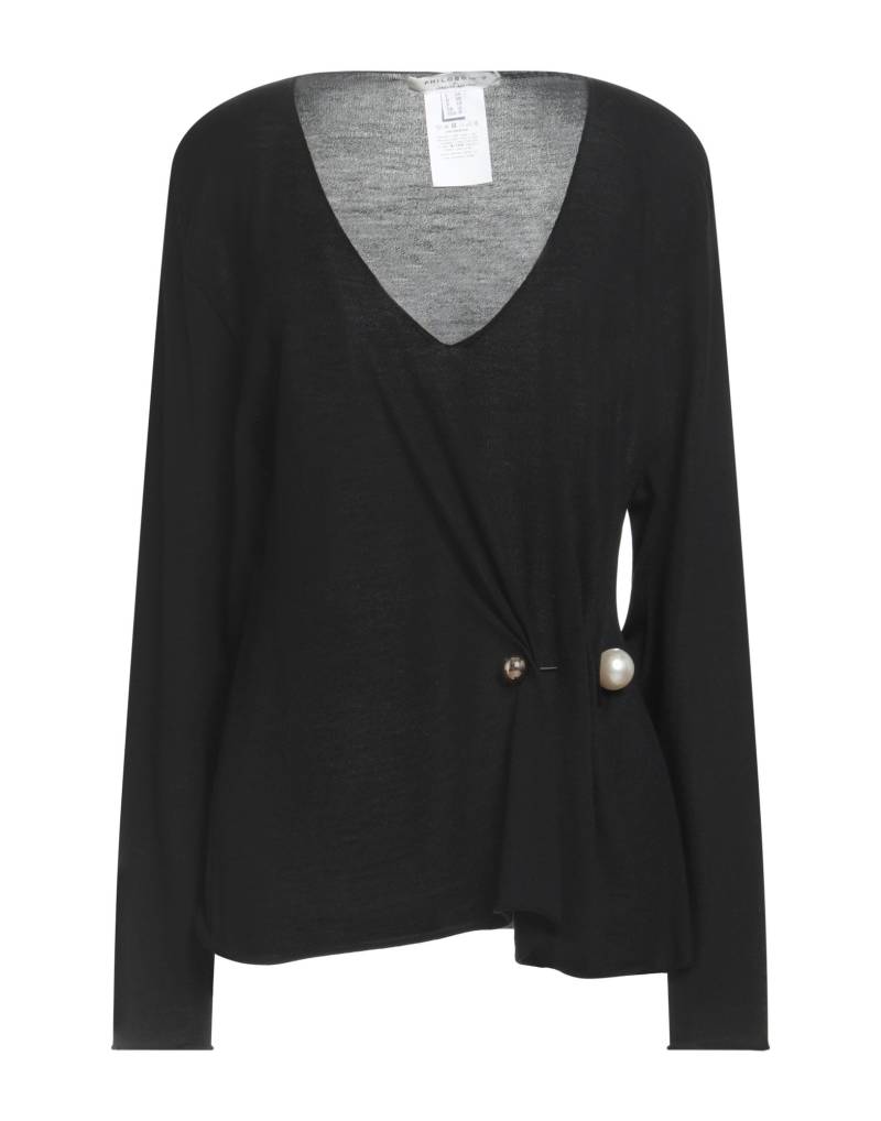 PHILOSOPHY di LORENZO SERAFINI Pullover Damen Schwarz von PHILOSOPHY di LORENZO SERAFINI