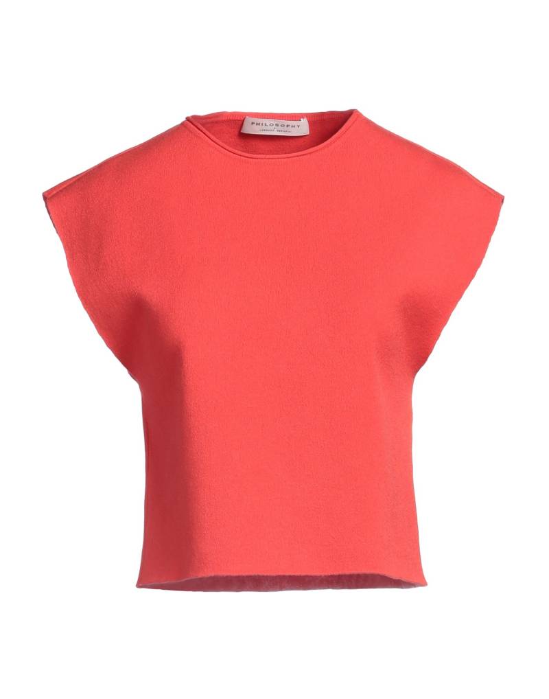 PHILOSOPHY di LORENZO SERAFINI Pullover Damen Tomatenrot von PHILOSOPHY di LORENZO SERAFINI