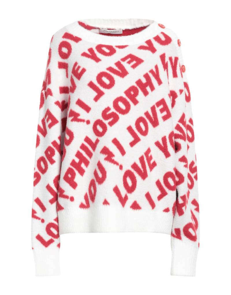 PHILOSOPHY di LORENZO SERAFINI Pullover Damen Weiß von PHILOSOPHY di LORENZO SERAFINI