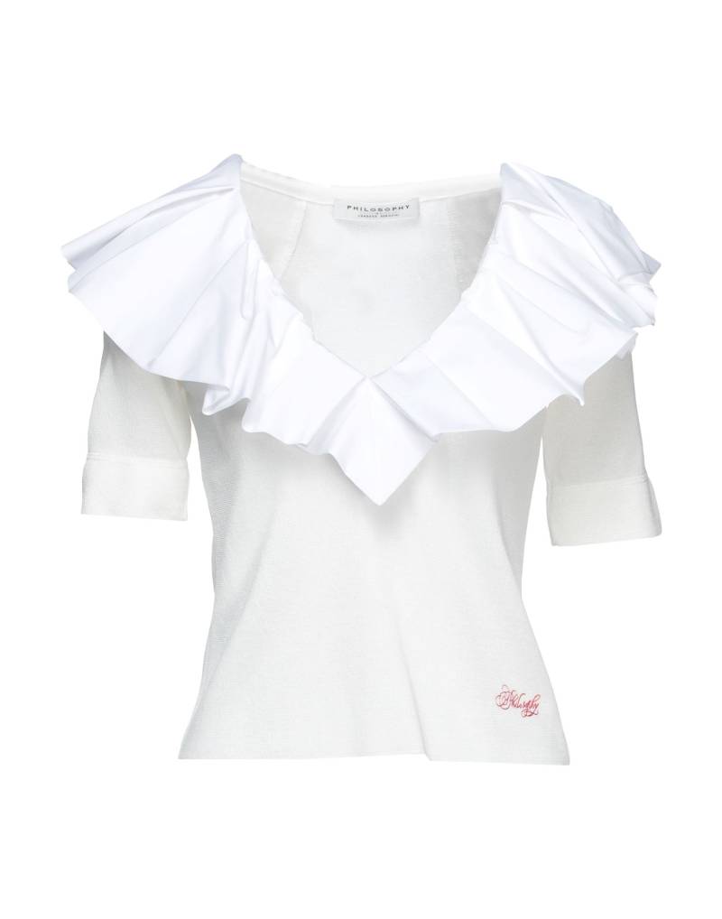 PHILOSOPHY di LORENZO SERAFINI Pullover Damen Weiß von PHILOSOPHY di LORENZO SERAFINI