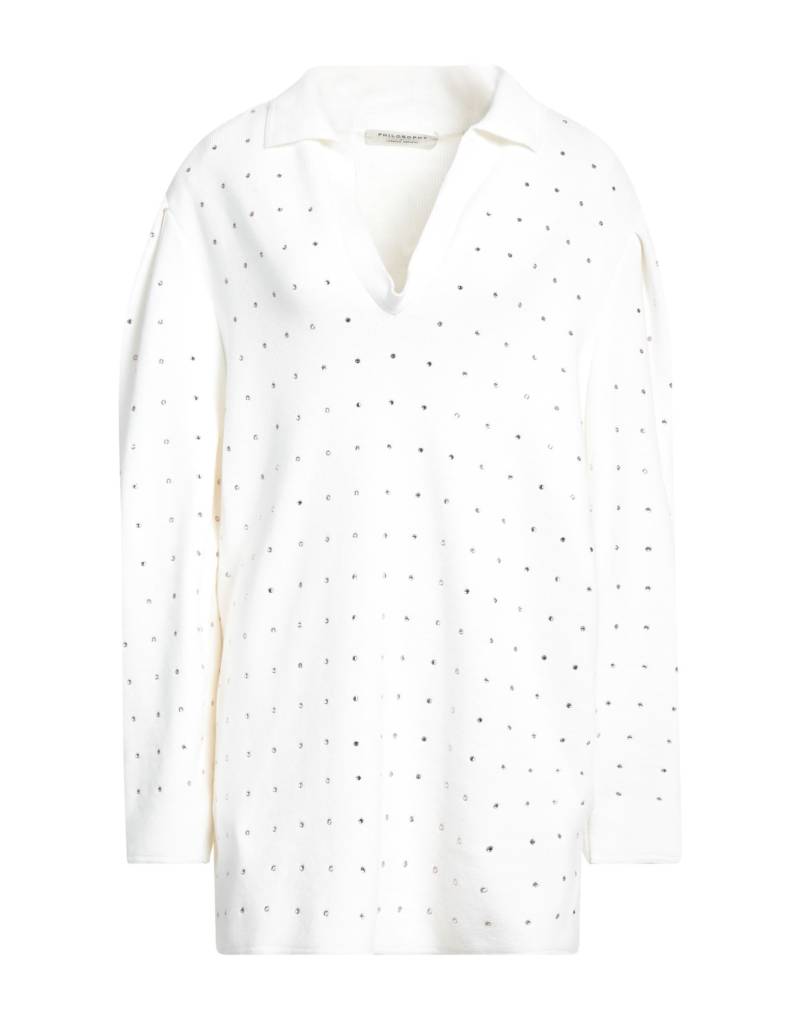 PHILOSOPHY di LORENZO SERAFINI Pullover Damen Weiß von PHILOSOPHY di LORENZO SERAFINI