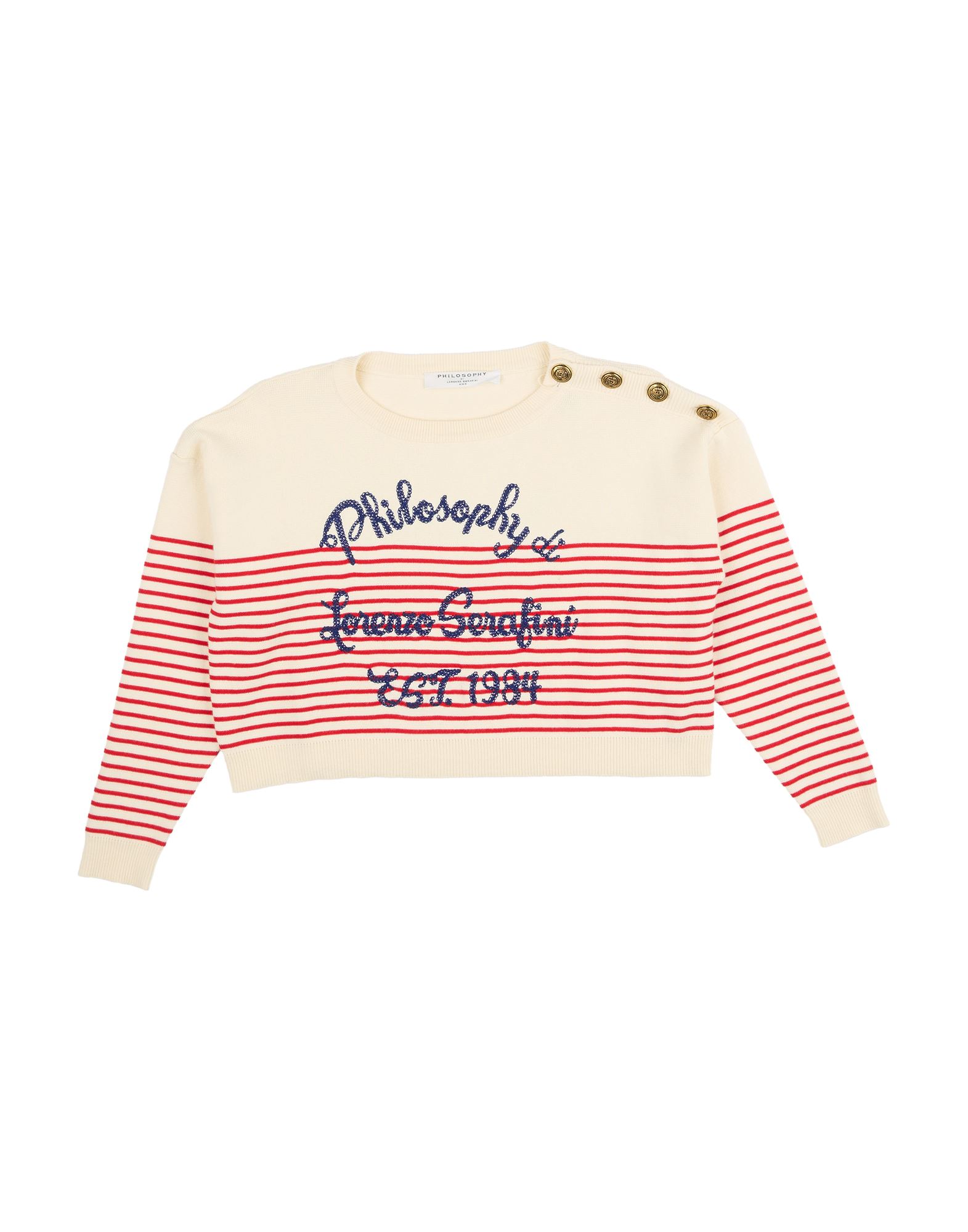 PHILOSOPHY di LORENZO SERAFINI Pullover Kinder Cremeweiß von PHILOSOPHY di LORENZO SERAFINI