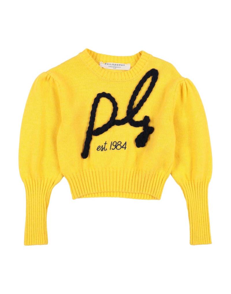 PHILOSOPHY di LORENZO SERAFINI Pullover Kinder Gelb von PHILOSOPHY di LORENZO SERAFINI