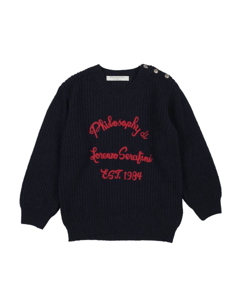 PHILOSOPHY di LORENZO SERAFINI Pullover Kinder Nachtblau von PHILOSOPHY di LORENZO SERAFINI