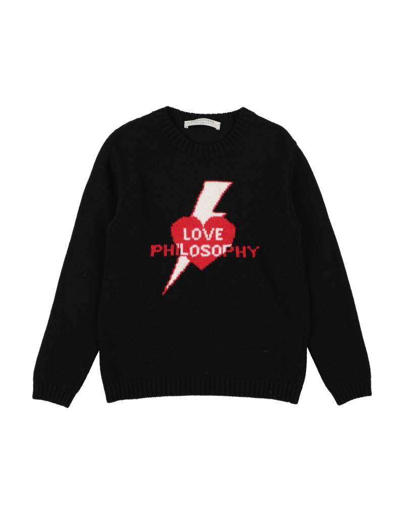 PHILOSOPHY di LORENZO SERAFINI Pullover Kinder Schwarz von PHILOSOPHY di LORENZO SERAFINI