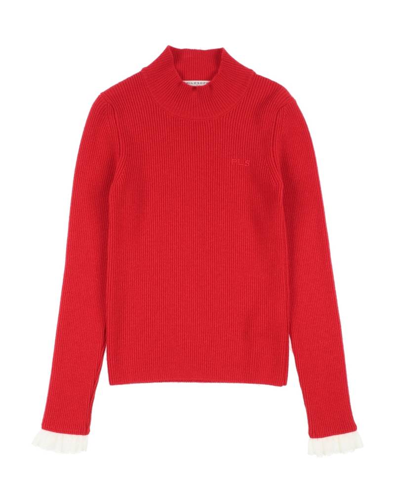 PHILOSOPHY di LORENZO SERAFINI Rollkragenpullover Kinder Rot PHILOSOPHY di LORENZO SERAFINI Rollkragenpullover Kinder Rot von PHILOSOPHY di LORENZO SERAFINI