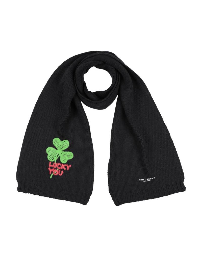 PHILOSOPHY di LORENZO SERAFINI Schal Damen Schwarz von PHILOSOPHY di LORENZO SERAFINI