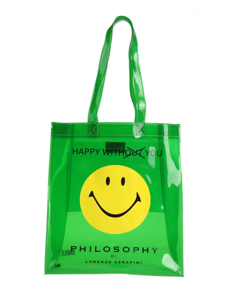 PHILOSOPHY di LORENZO SERAFINI Schultertasche Damen Grün von PHILOSOPHY di LORENZO SERAFINI