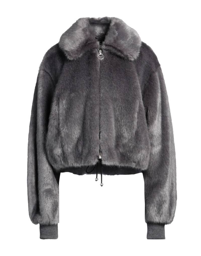 PHILOSOPHY di LORENZO SERAFINI Shearling- & Kunstfell Damen Grau von PHILOSOPHY di LORENZO SERAFINI
