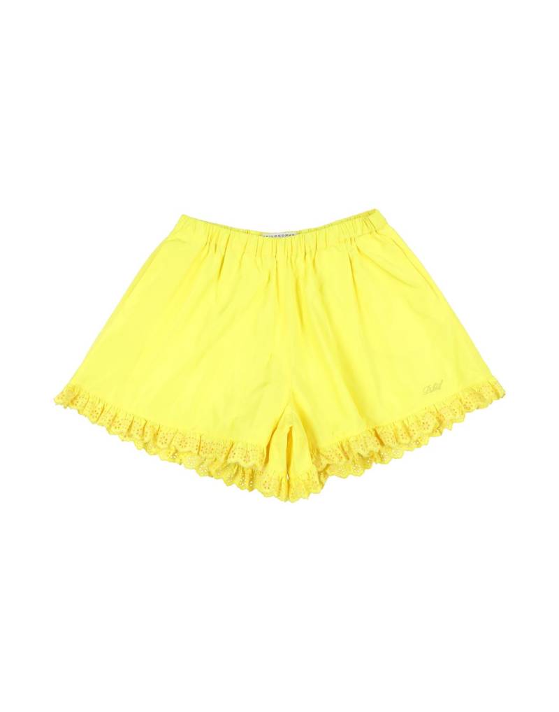 PHILOSOPHY di LORENZO SERAFINI Shorts & Bermudashorts Kinder Gelb von PHILOSOPHY di LORENZO SERAFINI