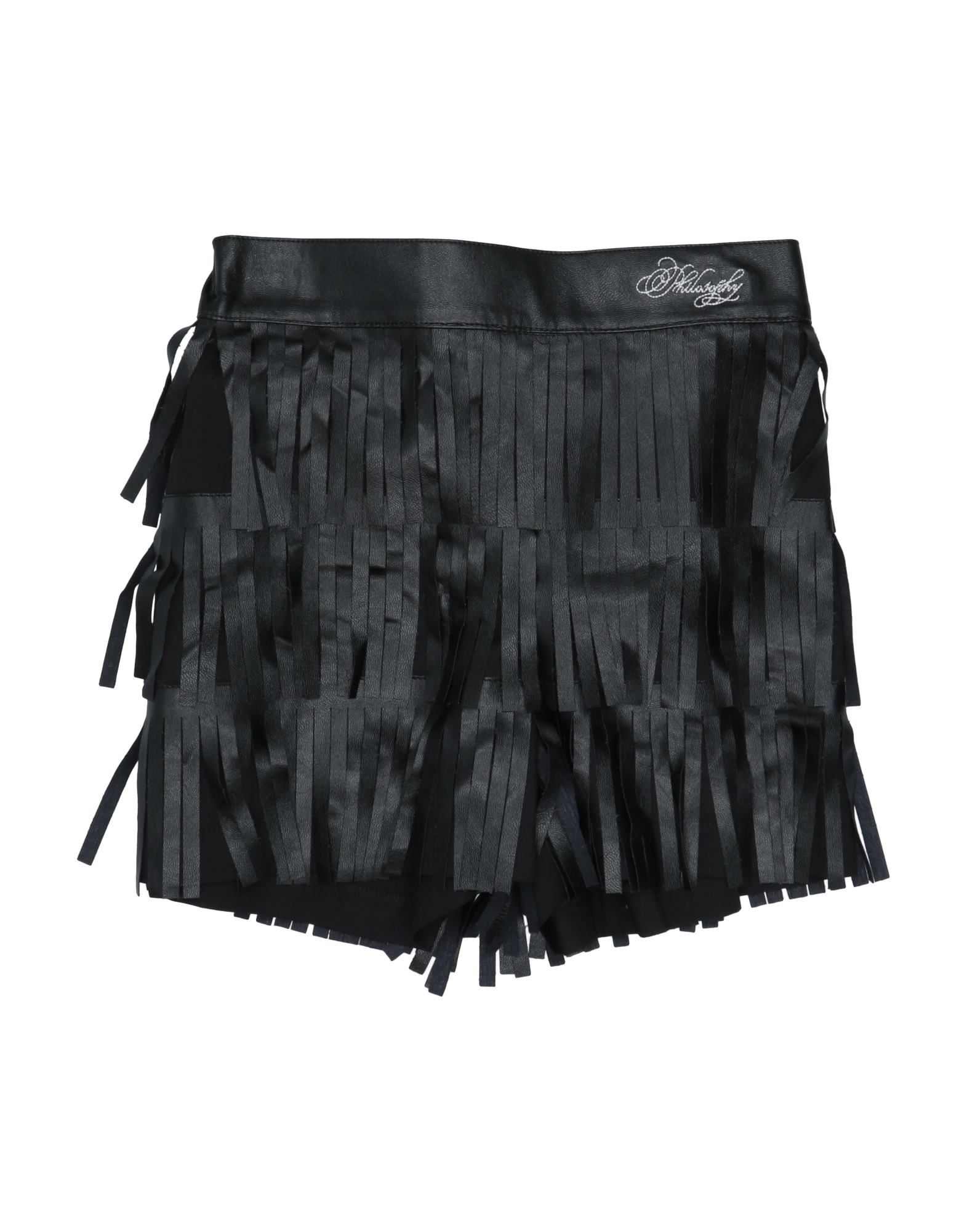 PHILOSOPHY di LORENZO SERAFINI Shorts & Bermudashorts Kinder Schwarz von PHILOSOPHY di LORENZO SERAFINI