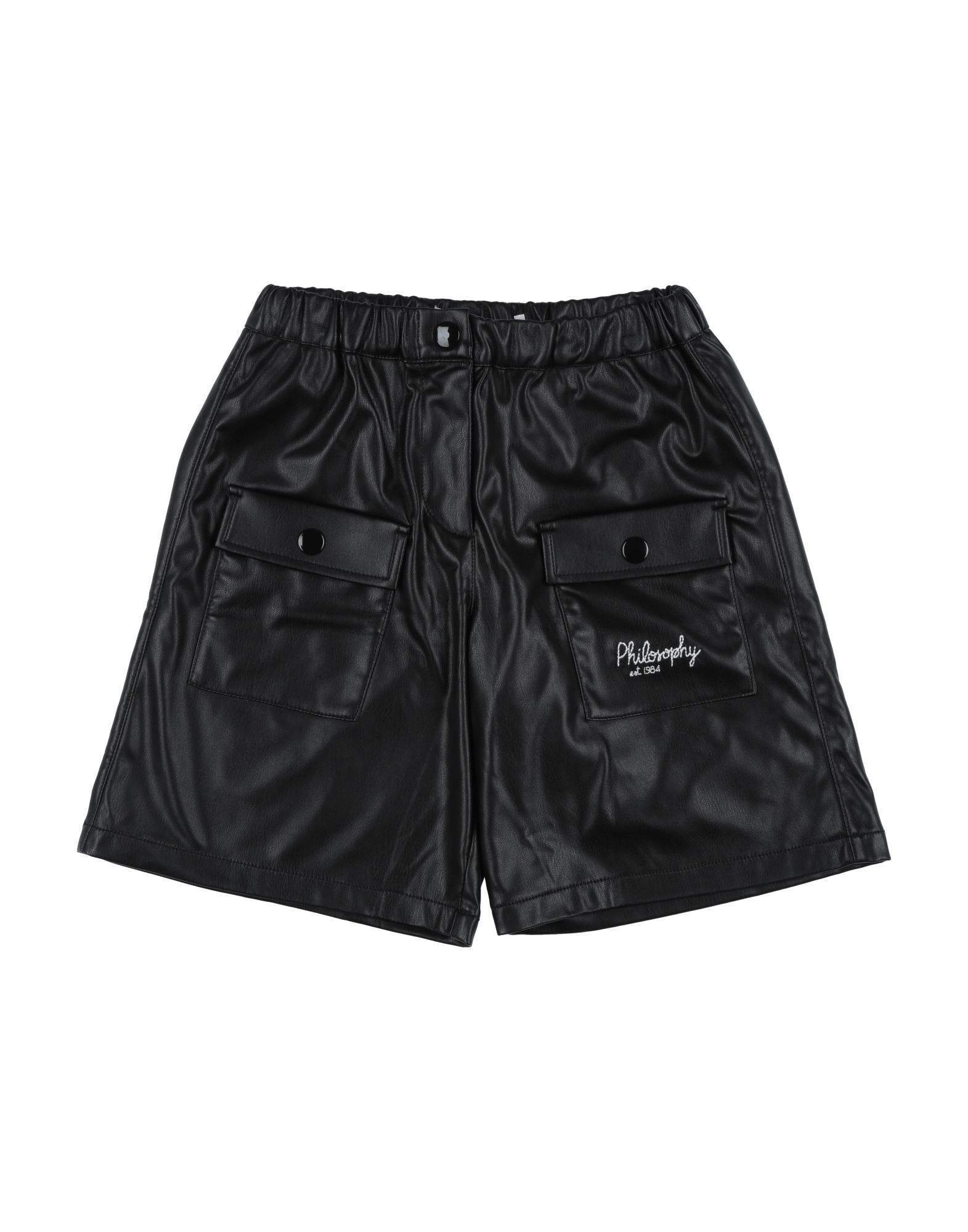 PHILOSOPHY di LORENZO SERAFINI Shorts & Bermudashorts Kinder Schwarz von PHILOSOPHY di LORENZO SERAFINI