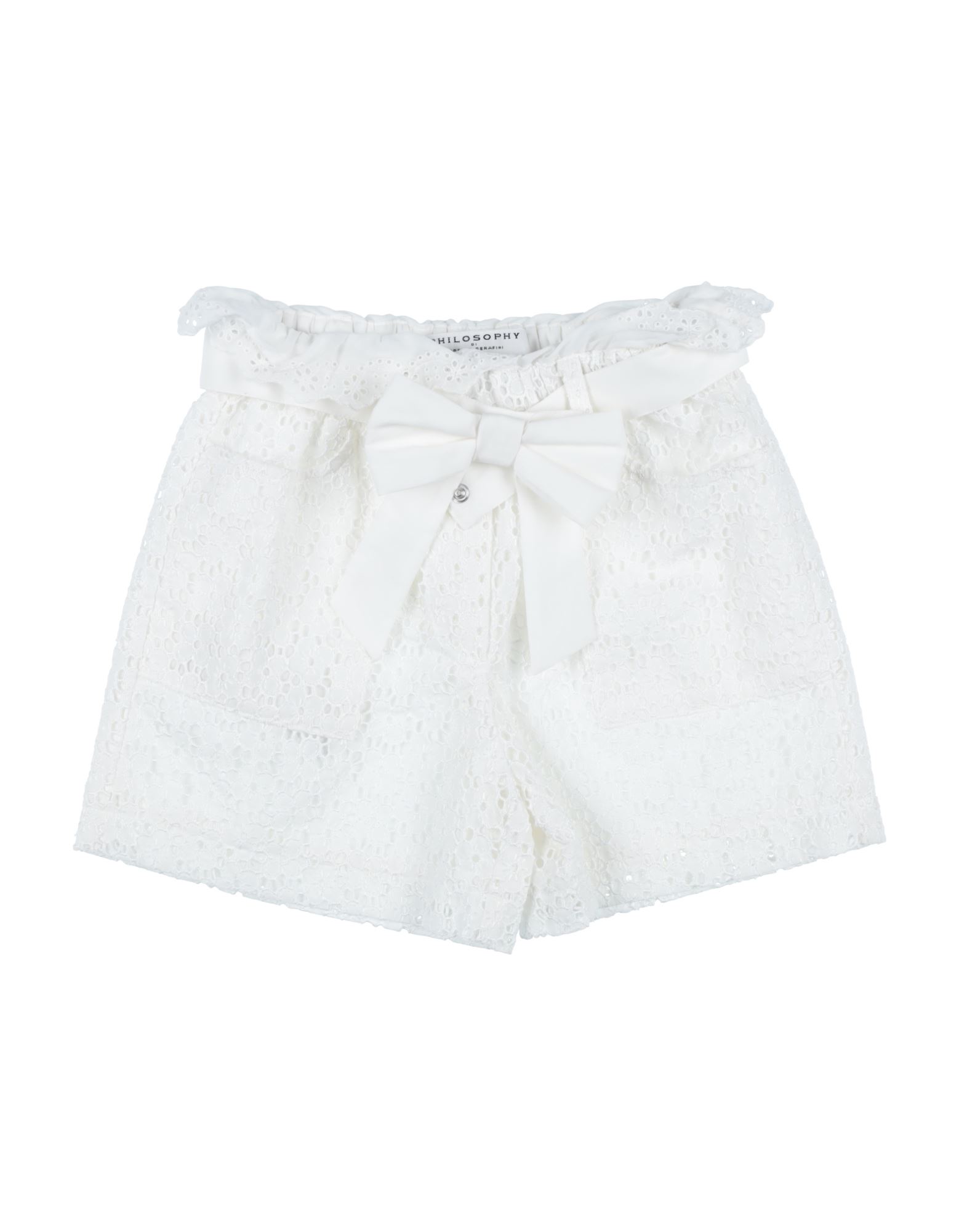 PHILOSOPHY di LORENZO SERAFINI Shorts & Bermudashorts Kinder Weiß von PHILOSOPHY di LORENZO SERAFINI