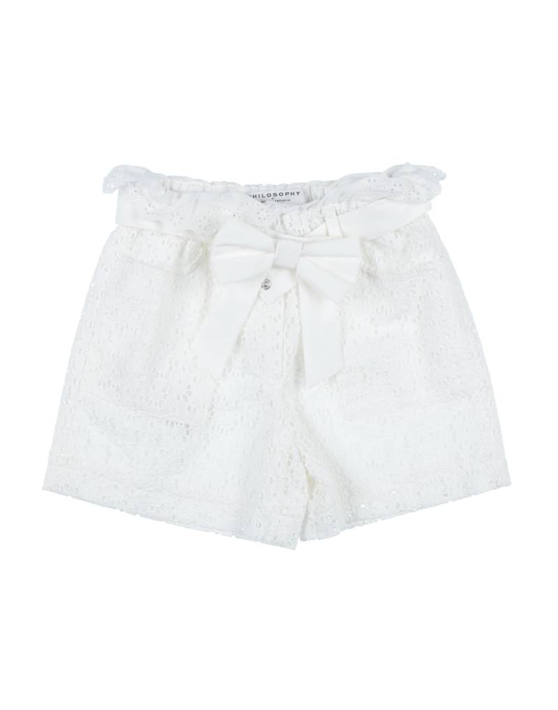 PHILOSOPHY di LORENZO SERAFINI Shorts & Bermudashorts Kinder Weiß von PHILOSOPHY di LORENZO SERAFINI