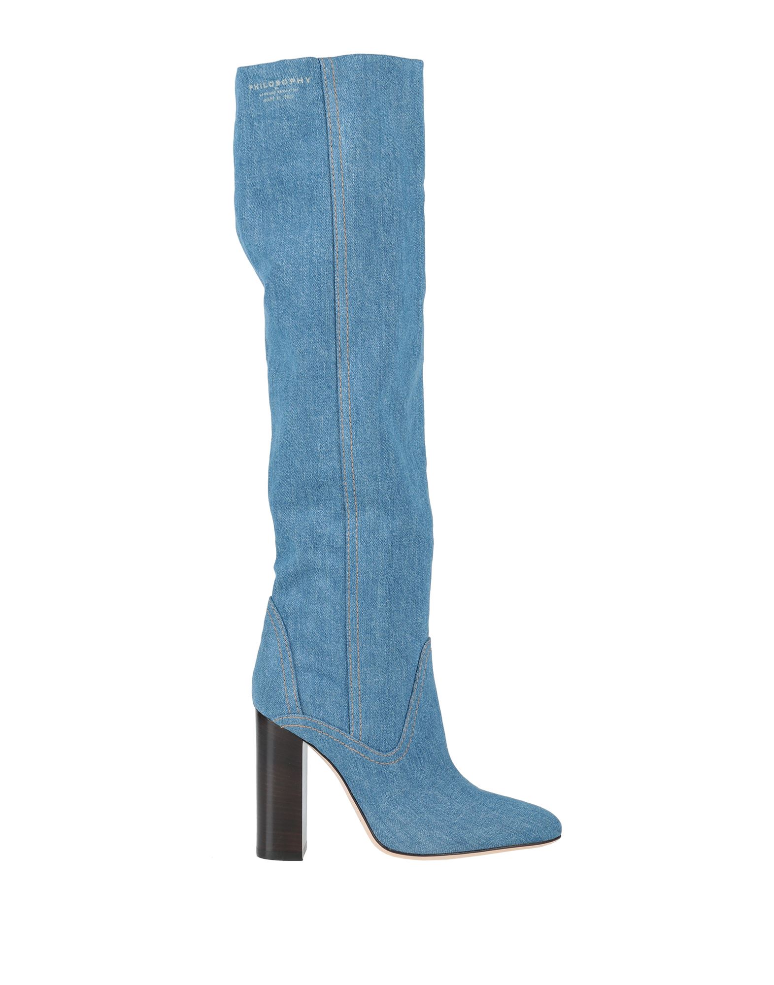 PHILOSOPHY di LORENZO SERAFINI Stiefel Damen Blau PHILOSOPHY di LORENZO SERAFINI Stiefel Damen Blau von PHILOSOPHY di LORENZO SERAFINI