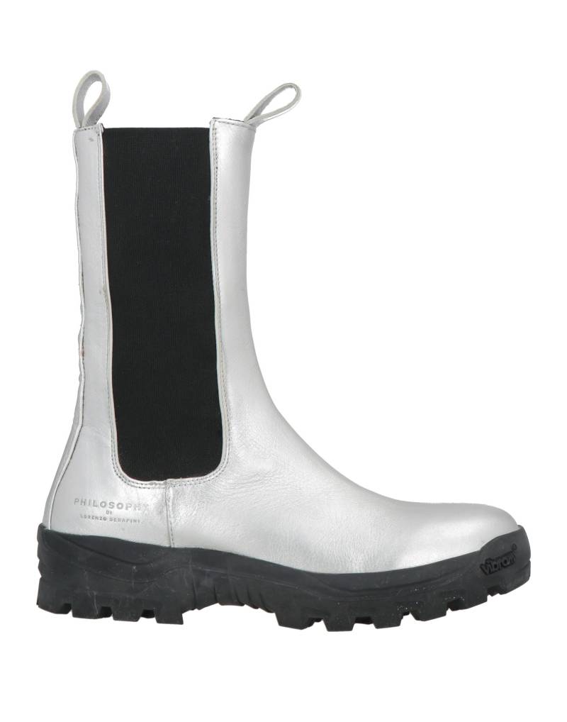 PHILOSOPHY di LORENZO SERAFINI Stiefelette Damen Silber von PHILOSOPHY di LORENZO SERAFINI