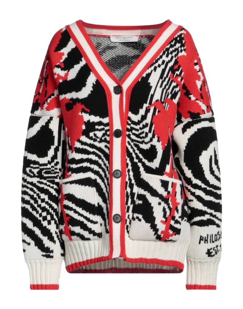 PHILOSOPHY di LORENZO SERAFINI Strickjacke Damen Rot von PHILOSOPHY di LORENZO SERAFINI