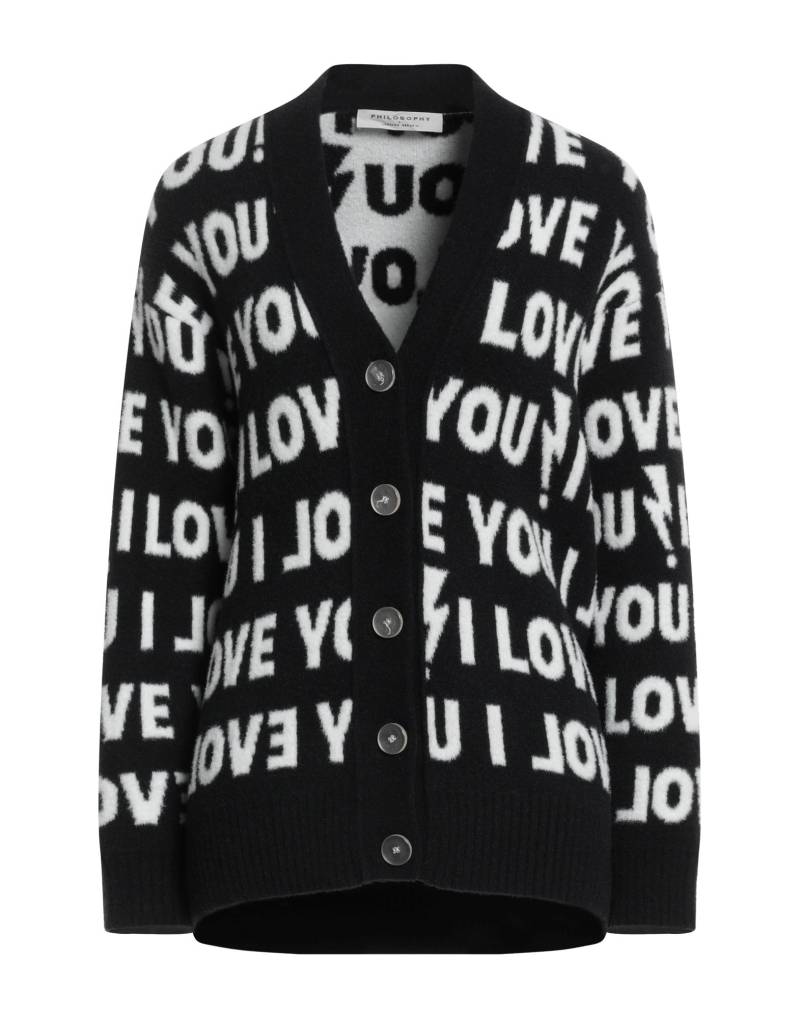 PHILOSOPHY di LORENZO SERAFINI Strickjacke Damen Schwarz von PHILOSOPHY di LORENZO SERAFINI