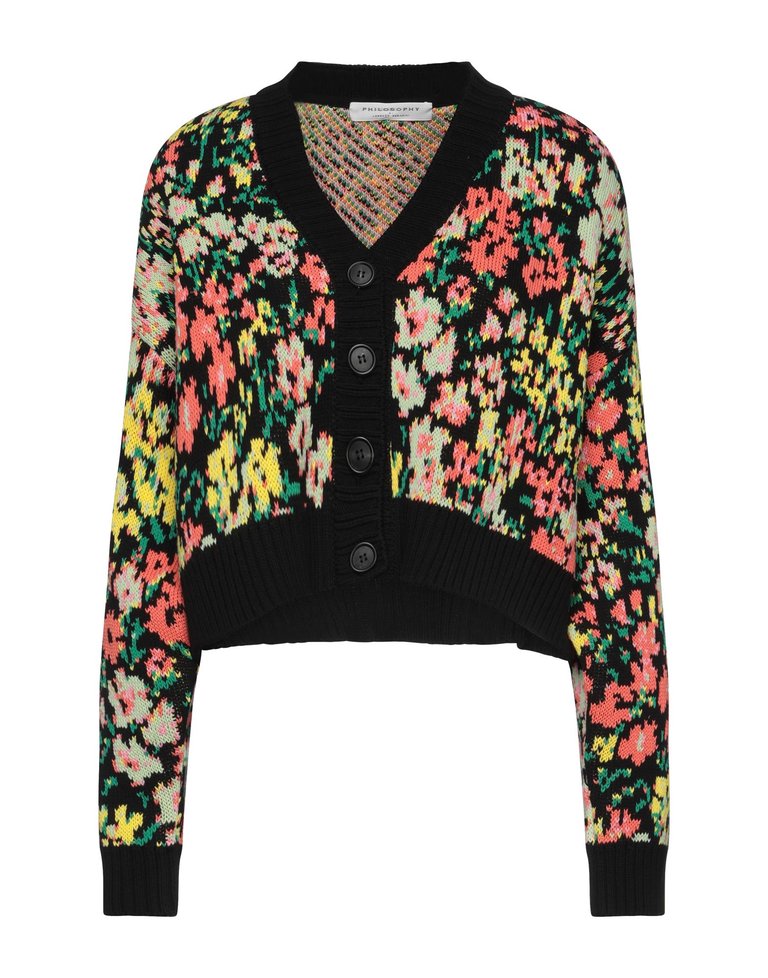 PHILOSOPHY di LORENZO SERAFINI Strickjacke Damen Schwarz PHILOSOPHY di LORENZO SERAFINI Strickjacke Damen Schwarz von PHILOSOPHY di LORENZO SERAFINI