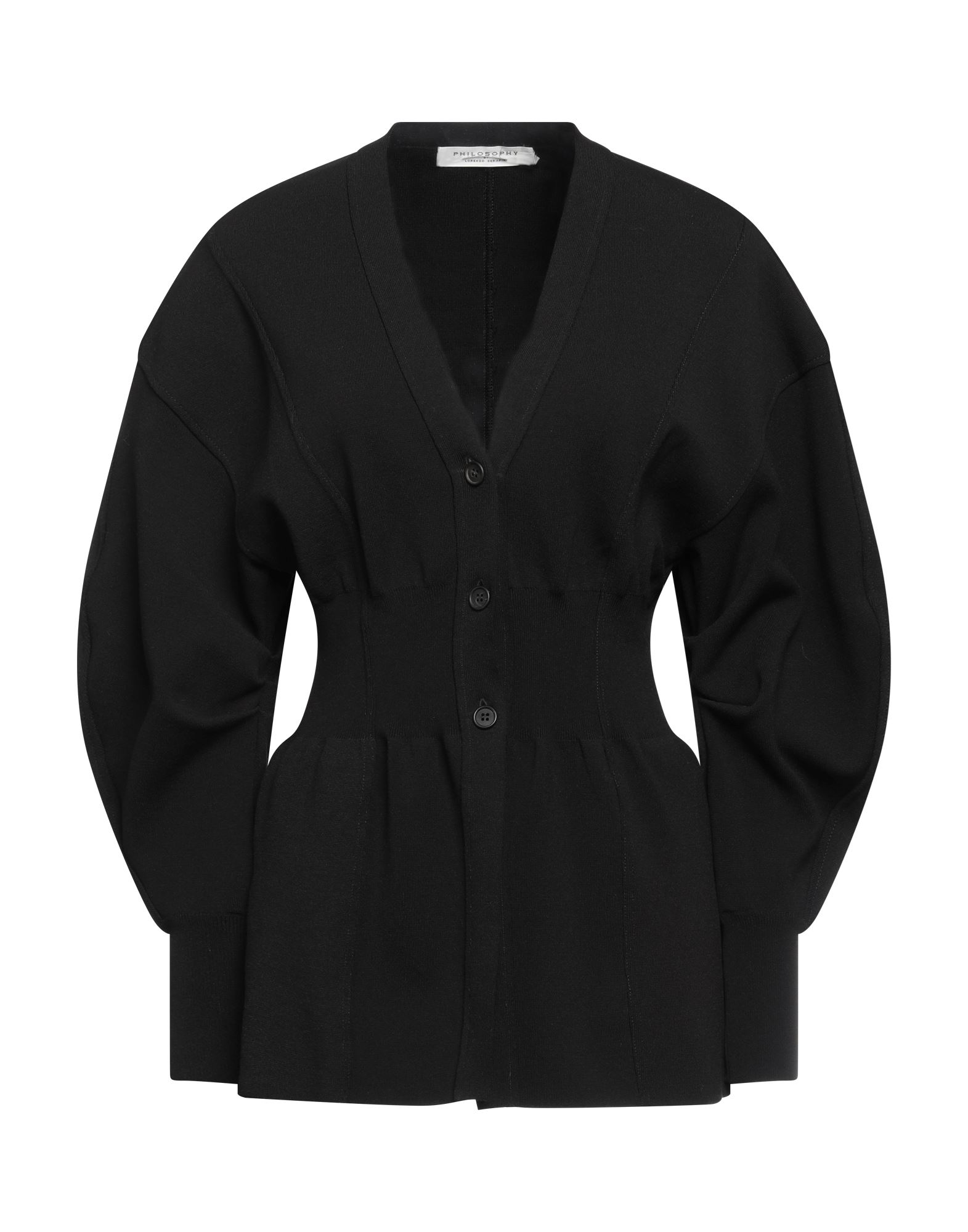 PHILOSOPHY di LORENZO SERAFINI Strickjacke Damen Schwarz PHILOSOPHY di LORENZO SERAFINI Strickjacke Damen Schwarz von PHILOSOPHY di LORENZO SERAFINI