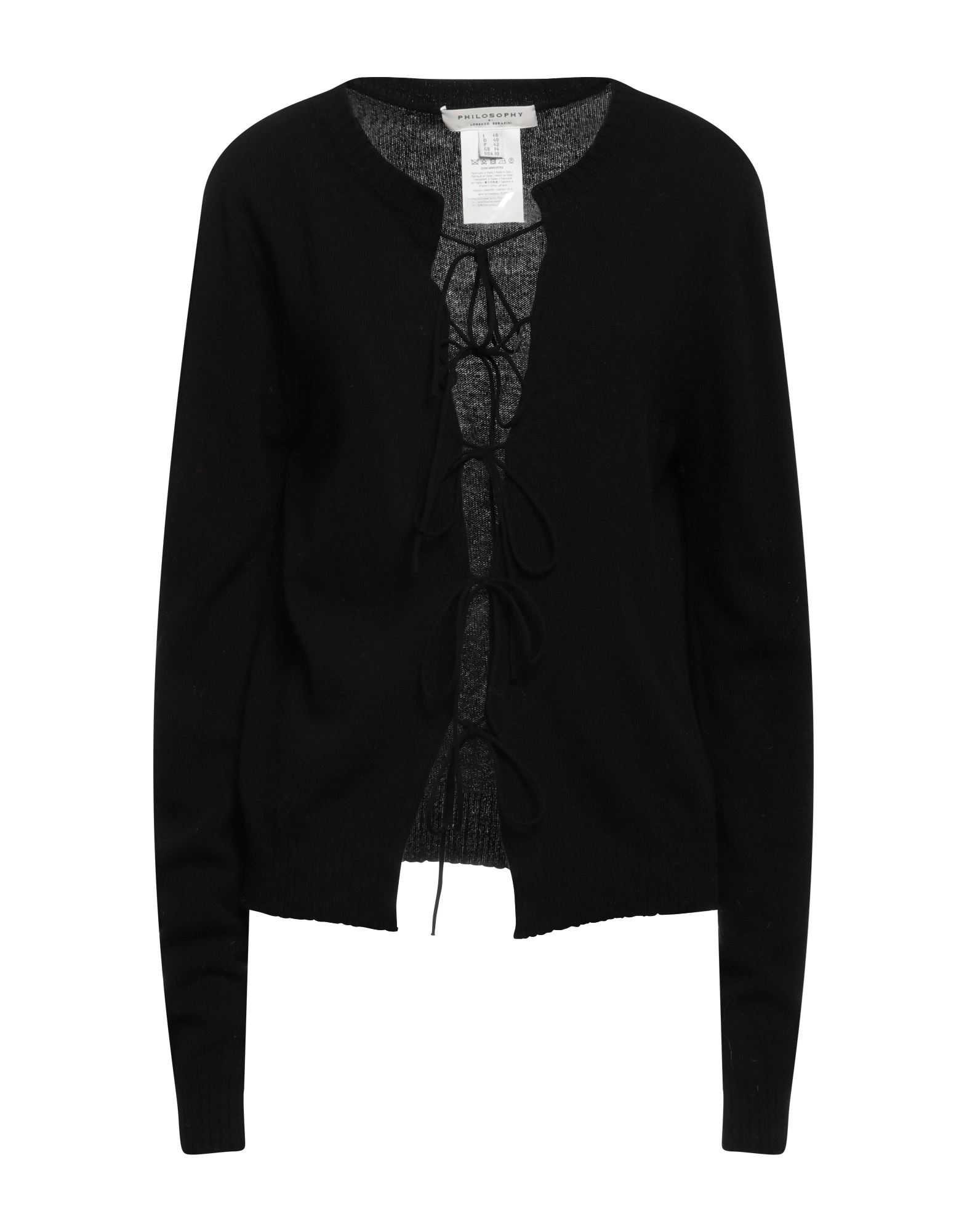 PHILOSOPHY di LORENZO SERAFINI Strickjacke Damen Schwarz von PHILOSOPHY di LORENZO SERAFINI