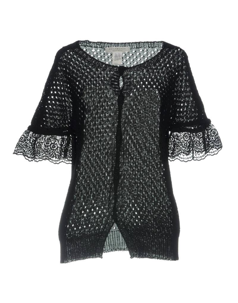 PHILOSOPHY di LORENZO SERAFINI Strickjacke Damen Schwarz von PHILOSOPHY di LORENZO SERAFINI