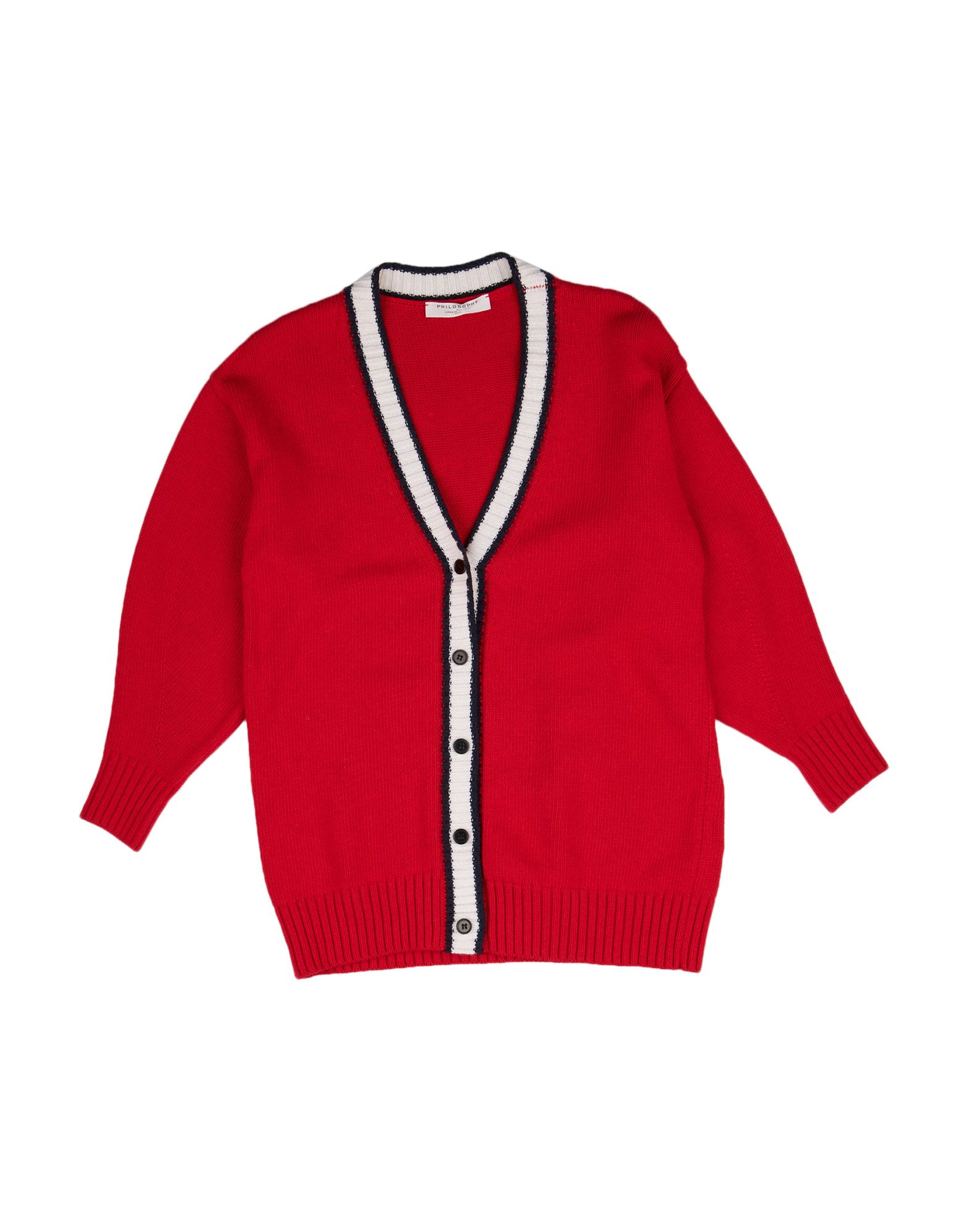 PHILOSOPHY di LORENZO SERAFINI Strickjacke Kinder Rot von PHILOSOPHY di LORENZO SERAFINI