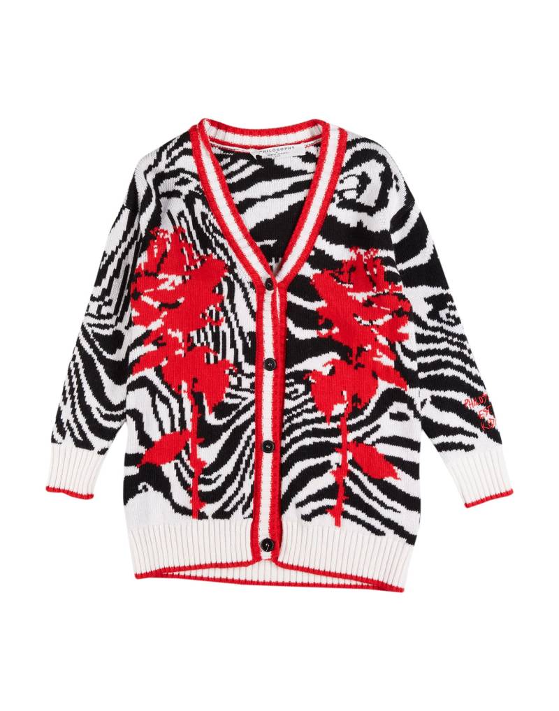PHILOSOPHY di LORENZO SERAFINI Strickjacke Kinder Rot von PHILOSOPHY di LORENZO SERAFINI
