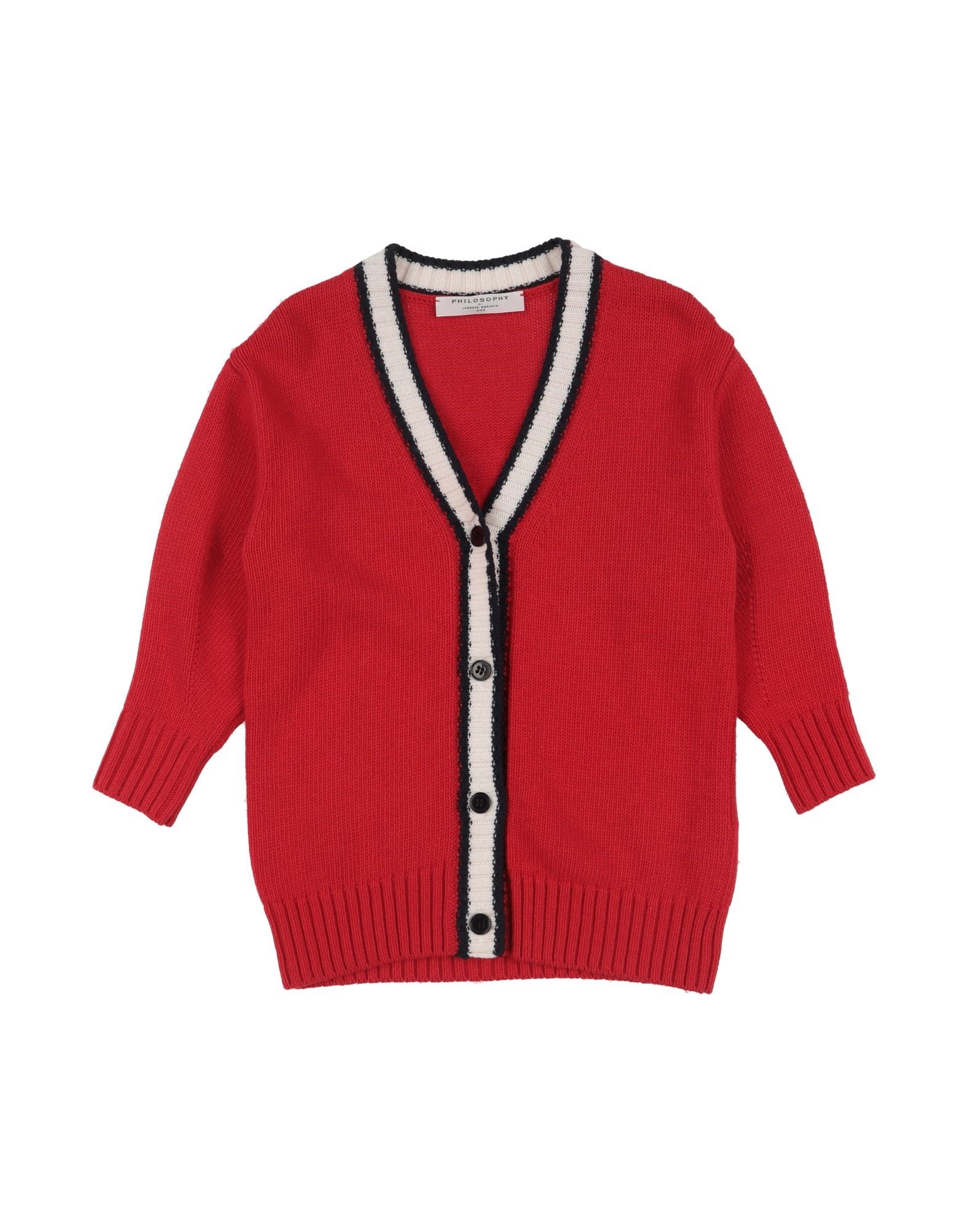 PHILOSOPHY di LORENZO SERAFINI Strickjacke Kinder Rot von PHILOSOPHY di LORENZO SERAFINI