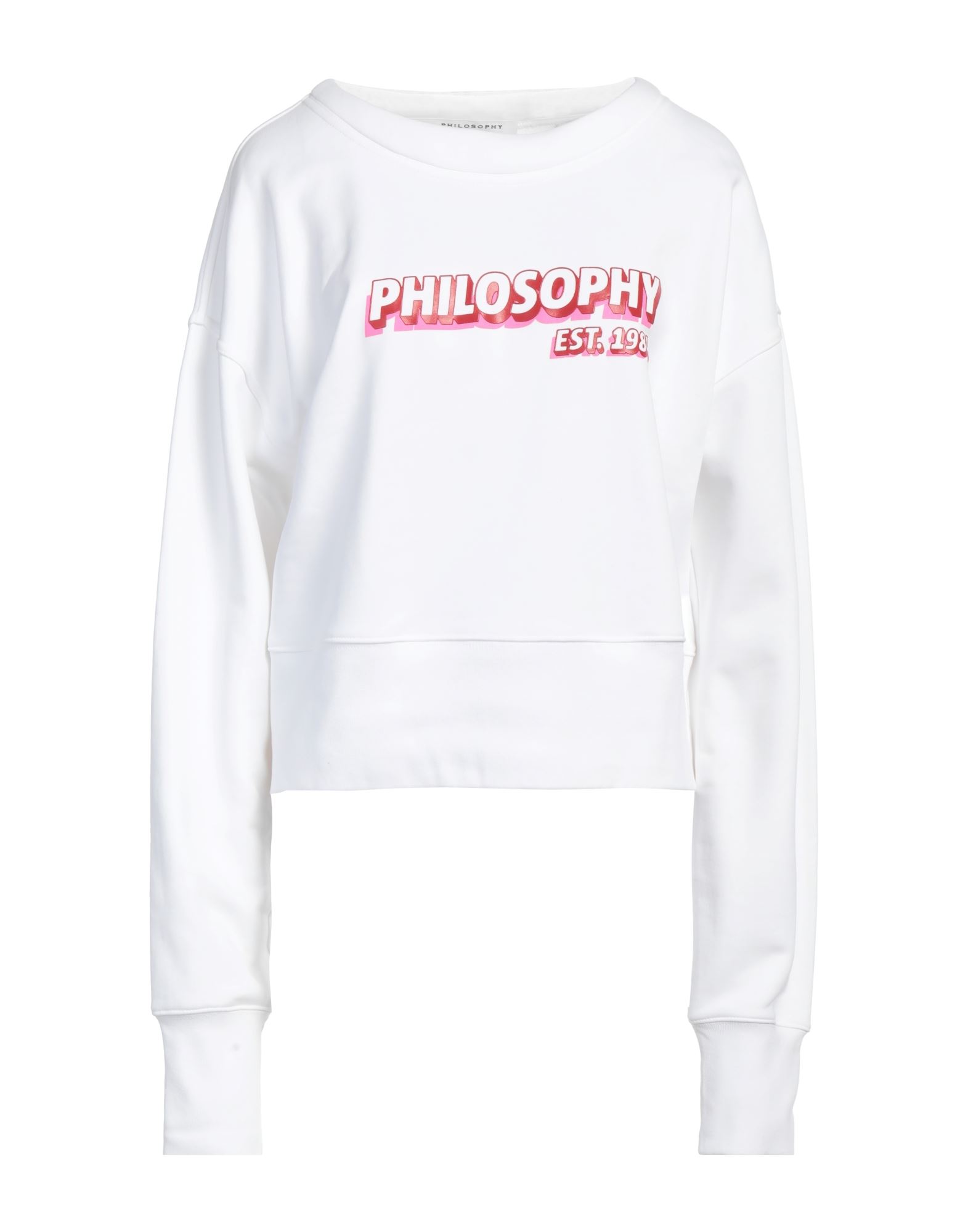 PHILOSOPHY di LORENZO SERAFINI Sweatshirt Damen Off white von PHILOSOPHY di LORENZO SERAFINI