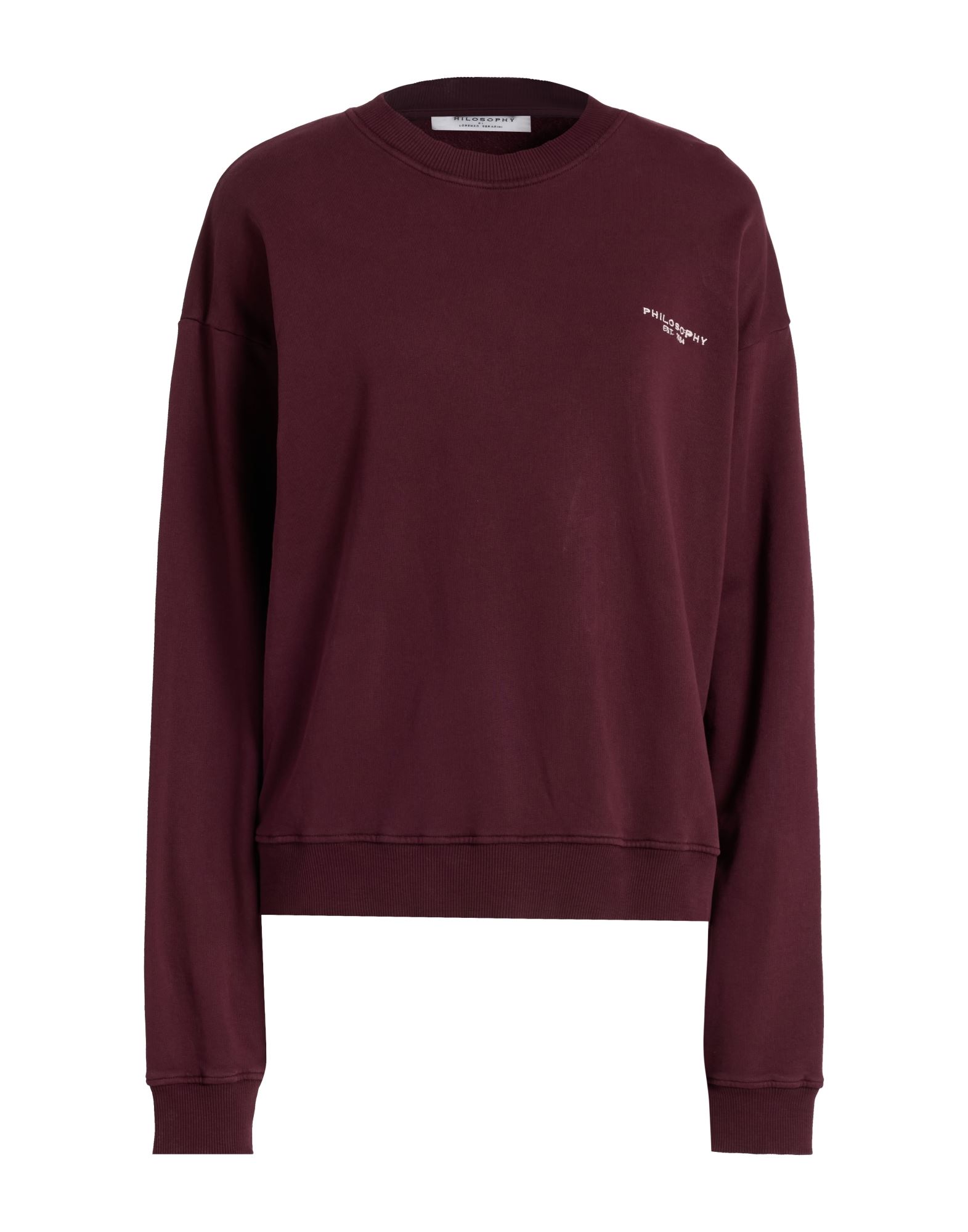 PHILOSOPHY di LORENZO SERAFINI Sweatshirt Damen Pflaume von PHILOSOPHY di LORENZO SERAFINI