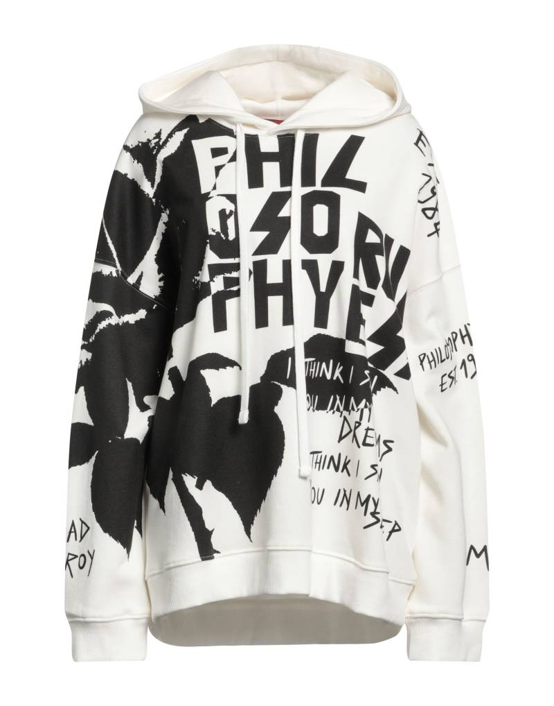 PHILOSOPHY di LORENZO SERAFINI Sweatshirt Damen Weiß von PHILOSOPHY di LORENZO SERAFINI