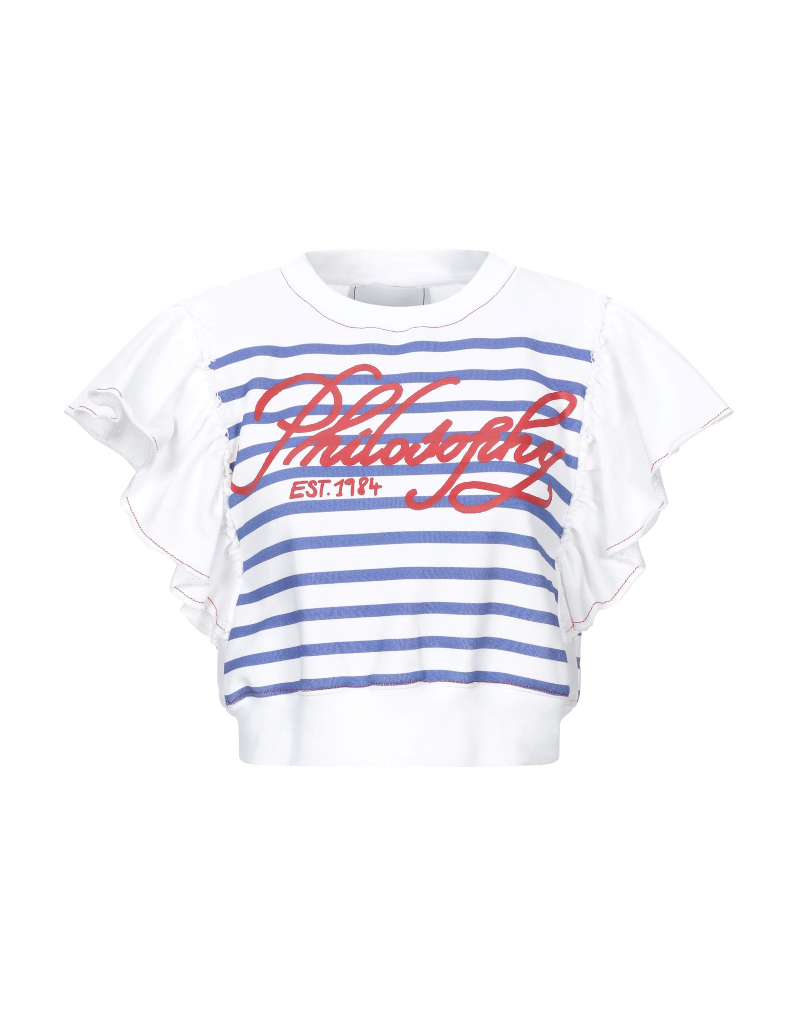 PHILOSOPHY di LORENZO SERAFINI Sweatshirt Damen Weiß PHILOSOPHY di LORENZO SERAFINI Sweatshirt Damen Weiß von PHILOSOPHY di LORENZO SERAFINI