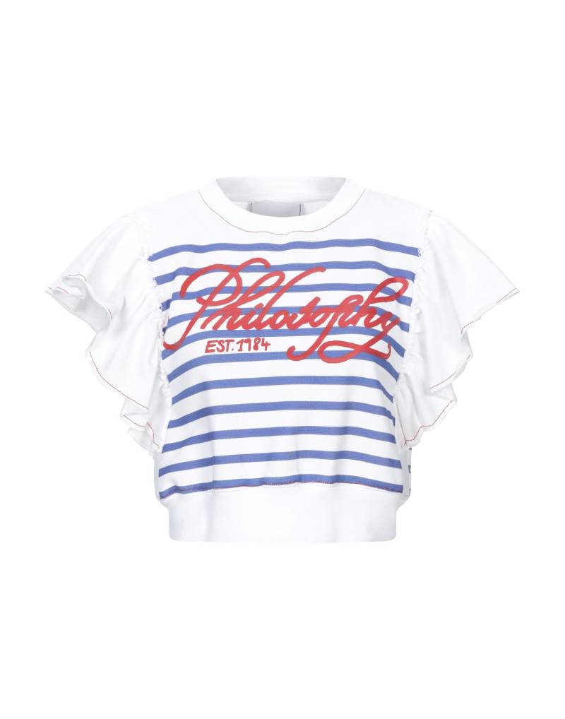 PHILOSOPHY di LORENZO SERAFINI Sweatshirt Damen Weiß von PHILOSOPHY di LORENZO SERAFINI