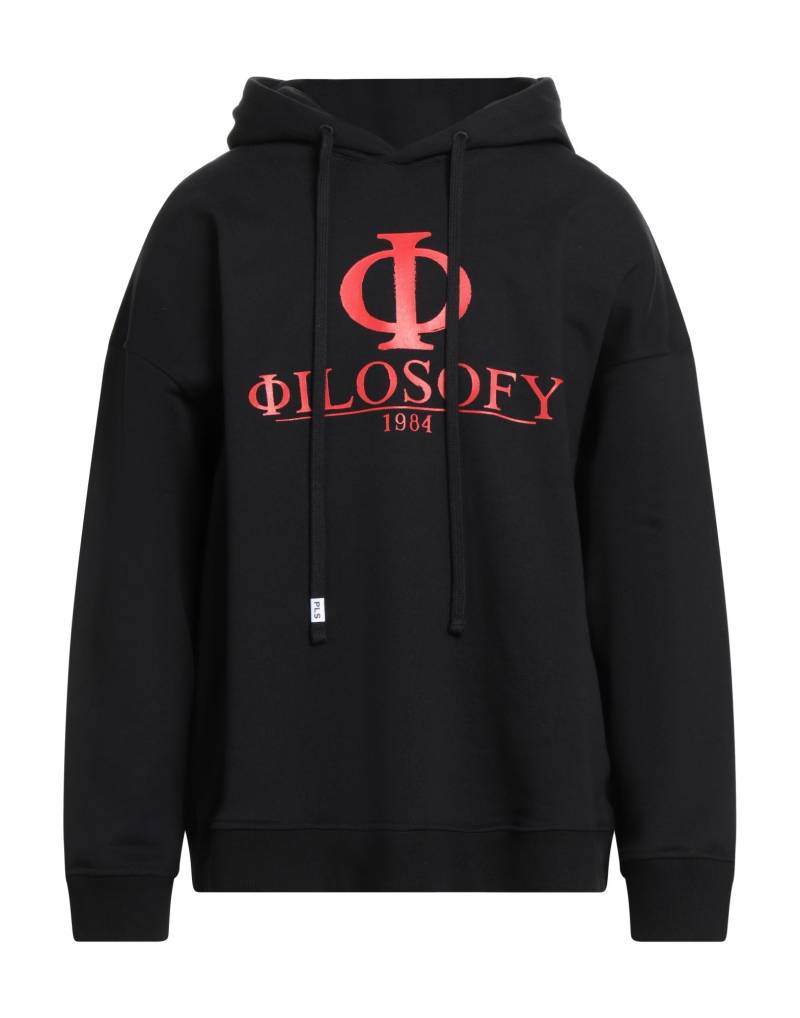 PHILOSOPHY di LORENZO SERAFINI Sweatshirt Herren Schwarz von PHILOSOPHY di LORENZO SERAFINI