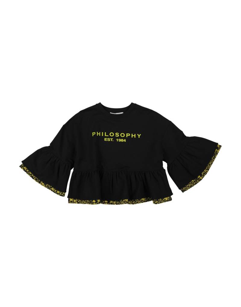 PHILOSOPHY di LORENZO SERAFINI Sweatshirt Kinder Schwarz von PHILOSOPHY di LORENZO SERAFINI