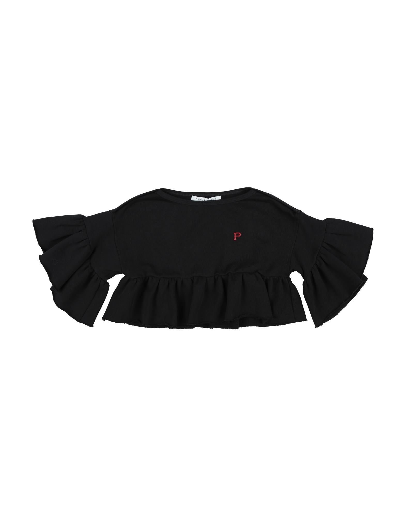 PHILOSOPHY di LORENZO SERAFINI Sweatshirt Kinder Schwarz von PHILOSOPHY di LORENZO SERAFINI