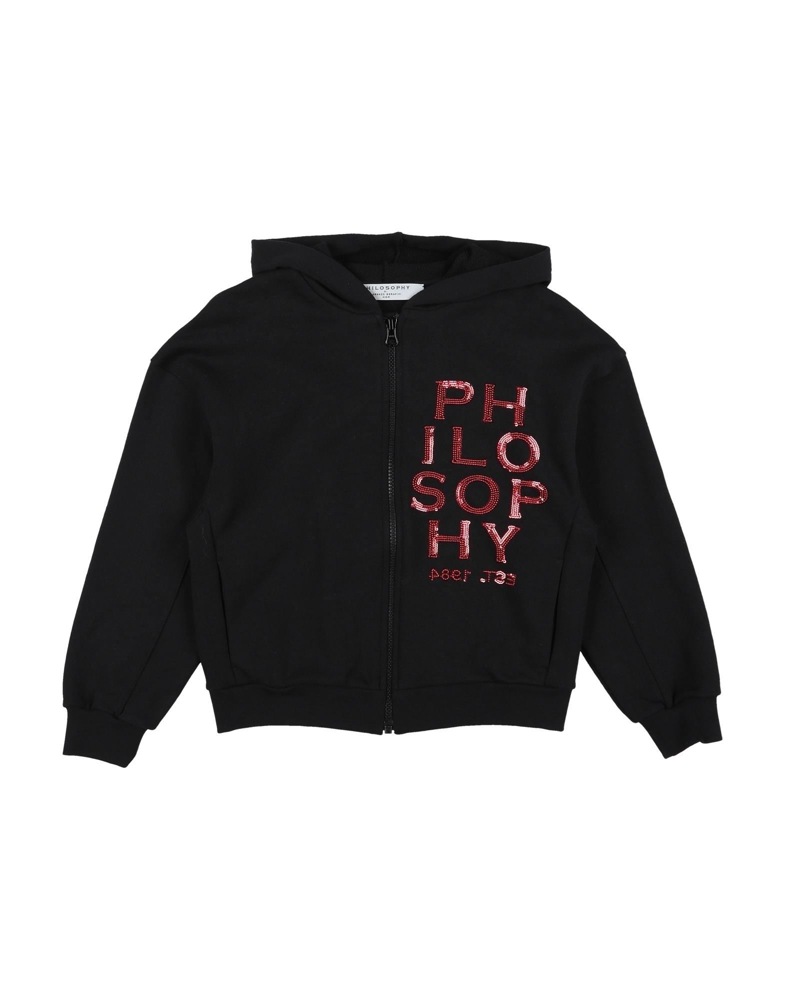 PHILOSOPHY di LORENZO SERAFINI Sweatshirt Kinder Schwarz PHILOSOPHY di LORENZO SERAFINI Sweatshirt Kinder Schwarz von PHILOSOPHY di LORENZO SERAFINI