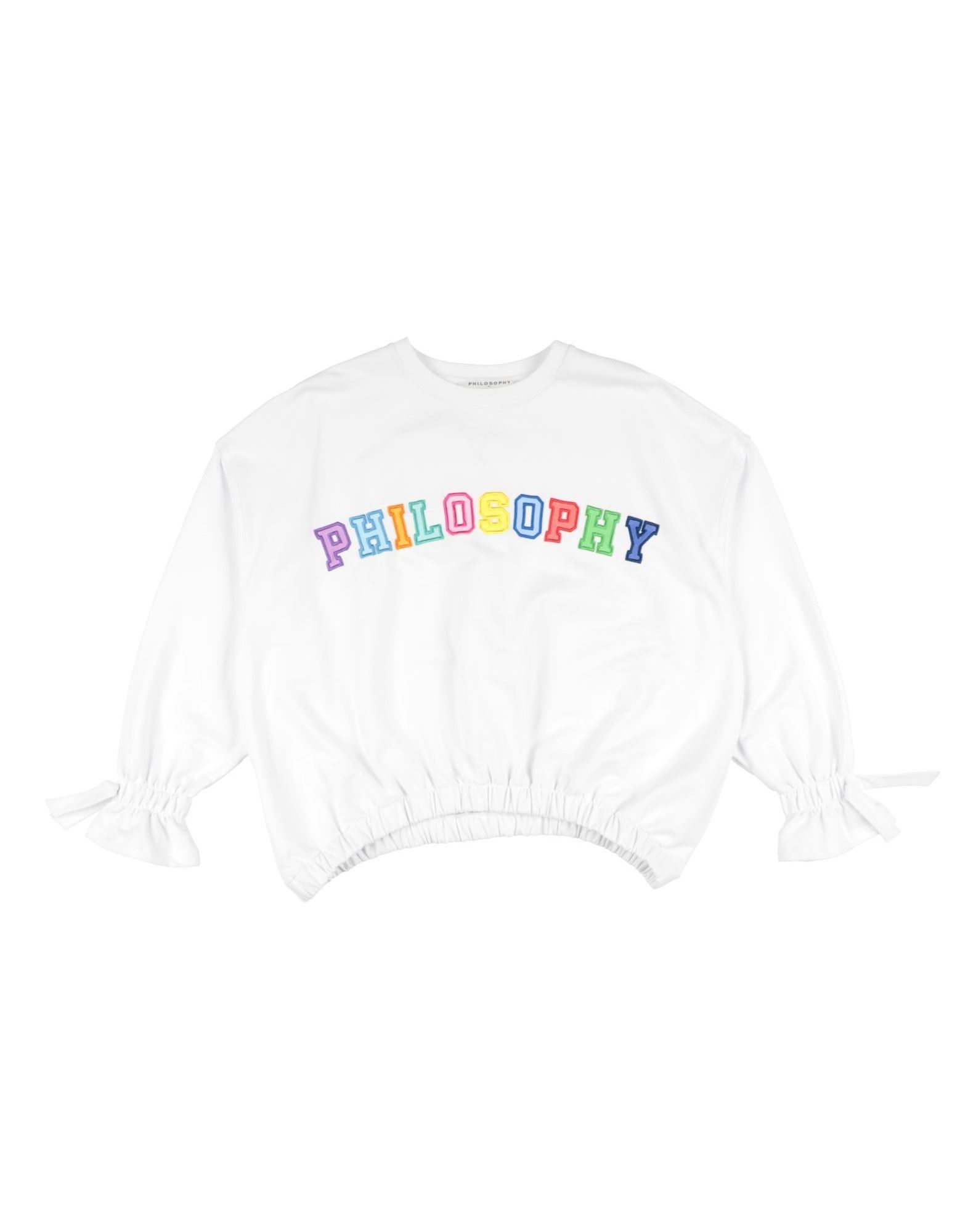 PHILOSOPHY di LORENZO SERAFINI Sweatshirt Kinder Weiß von PHILOSOPHY di LORENZO SERAFINI