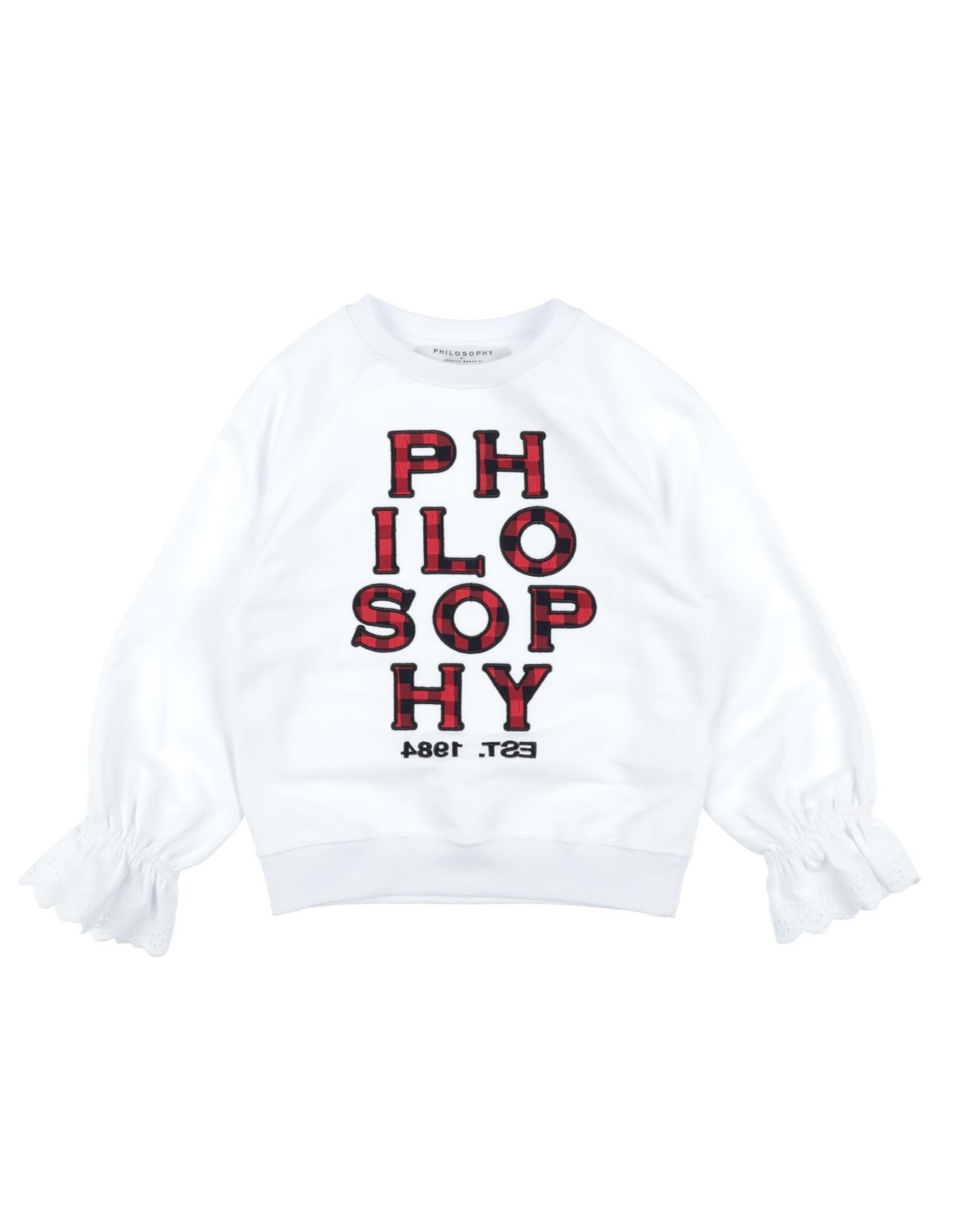 PHILOSOPHY di LORENZO SERAFINI Sweatshirt Kinder Weiß von PHILOSOPHY di LORENZO SERAFINI