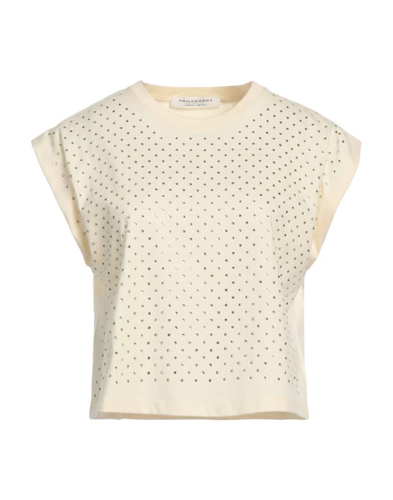 PHILOSOPHY di LORENZO SERAFINI T-shirts Damen Pastellgelb von PHILOSOPHY di LORENZO SERAFINI